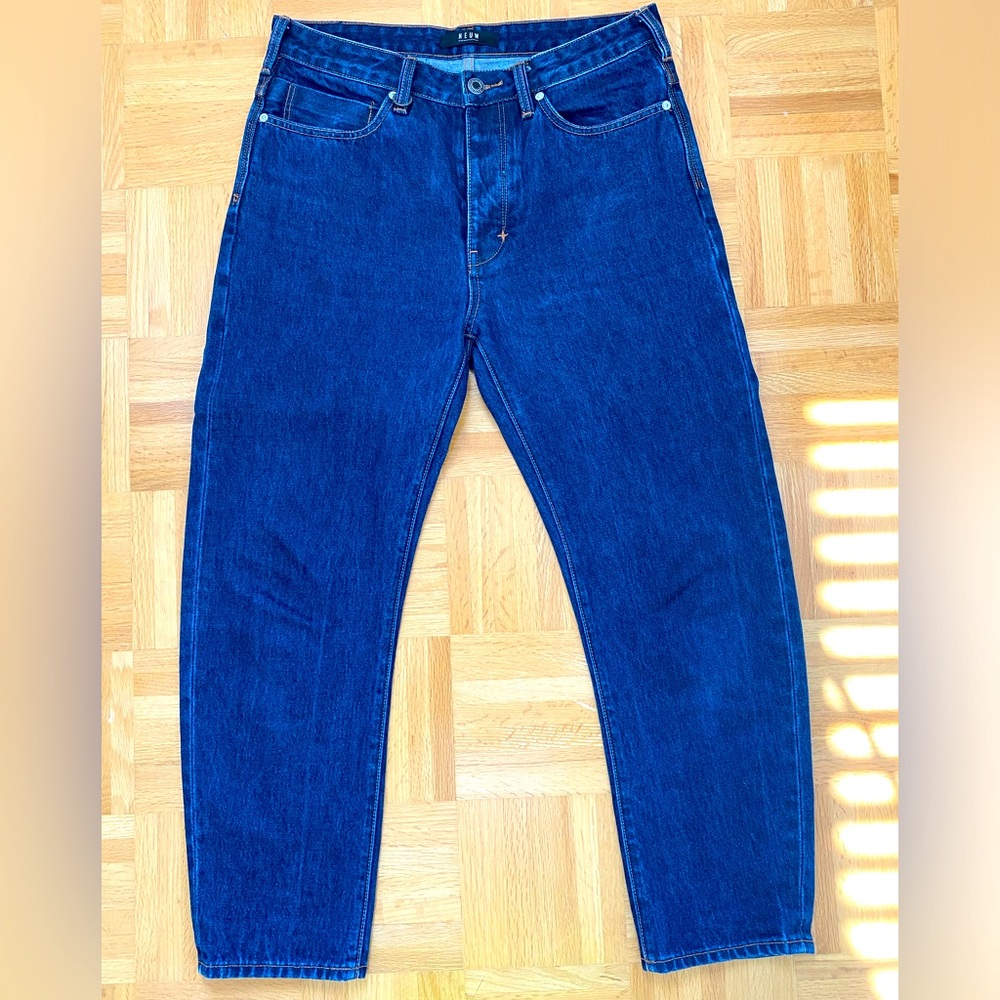 NEUW Australian Studio (loose) fit tapered & cropped denim jeans size 31x28